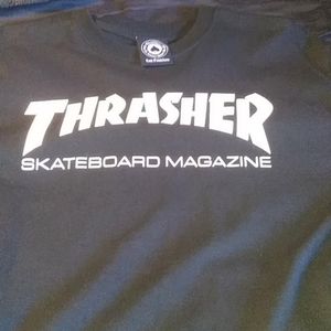 thrasher mens medium skate shirt brand new
